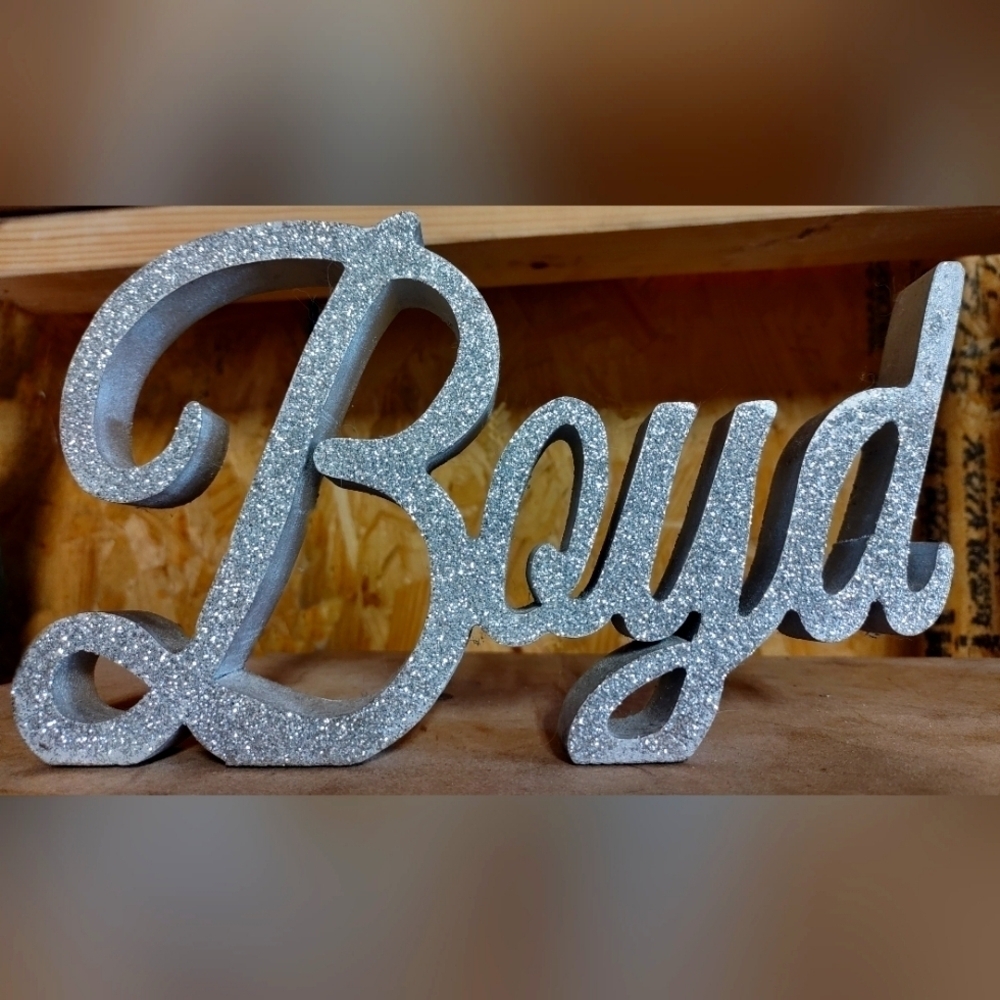 3D Free Standing "Boyd"